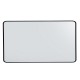 1500x750x40mm Black Aluminum Framed Rectangle Bathroom Wall Mirror Rim Round Corner Vertical or Horizontal